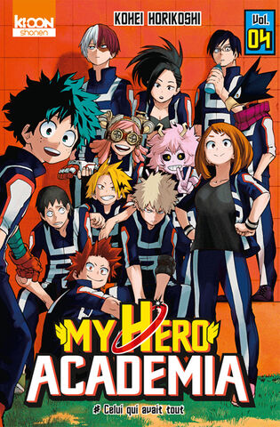Manga - My Hero Academia - Tome 04